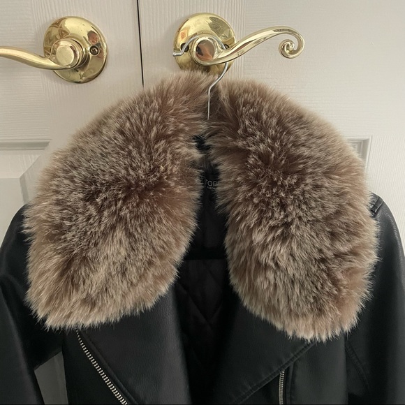 Top shop Leather Jacket - Picture 4 of 7